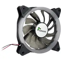 Inter-Tech Argus RS-051 RGB Carcasa del ordenador Ventilador 12 cm Negro
