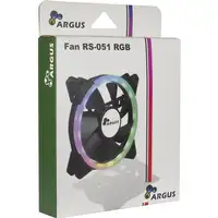 Inter-Tech Argus RS-051 RGB Carcasa del ordenador Ventilador 12 cm Negro
