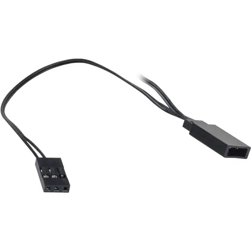 Inter-Tech Argus RS-051 RGB Carcasa del ordenador Ventilador 12 cm Negro