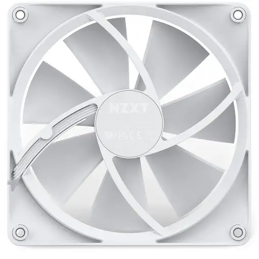 NZXT F140 RGB Carcasa del ordenador Ventilador 14 cm Blanco 1 pieza(s)