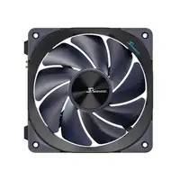 Seasonic MagFlow 1-Fan Kit Carcasa del ordenador Ventilador 12 cm Negro 1 pieza(s)