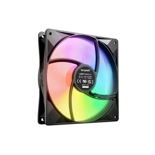 be quiet! LIGHT WINGS LX 140mm PWM Carcasa del ordenador Ventilador 14 cm Negro 1