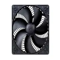 Silverstone AP181 Carcasa del ordenador Ventilador 18 cm Negro