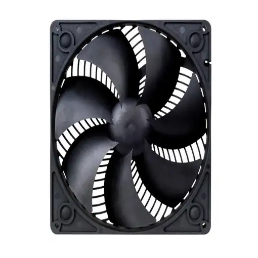 Silverstone AP181 Carcasa del ordenador Ventilador 18 cm Negro