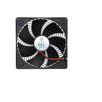 Silverstone AP181 Carcasa del ordenador Ventilador 18 cm Negro
