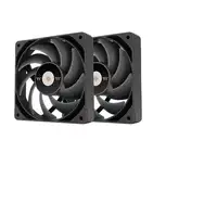 Thermaltake TOUGHFAN 14 Carcasa del ordenador Ventilador 14 cm Negro 2 pieza(s)