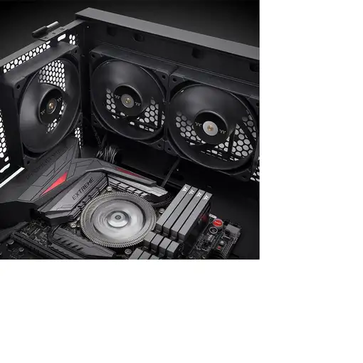Thermaltake TOUGHFAN 14 Carcasa del ordenador Ventilador 14 cm Negro 2 pieza(s)