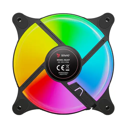 Savio BLAST FAN SET sistema de refrigeración para ordenador Carcasa del ordenador
