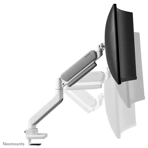 Neomounts DS70PLUS-450WH1 Brazo de monitor 17-49" - resorte de gas - Topfix - Tope