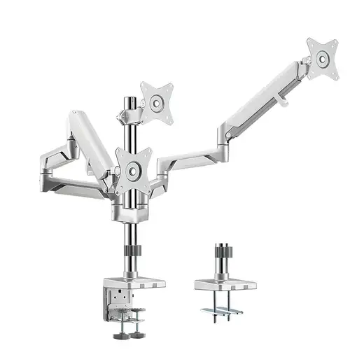 LogiLink BP0090 soporte para monitor 68,6 cm (27") Escritorio Plata