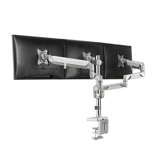 LogiLink BP0090 soporte para monitor 68,6 cm (27") Escritorio Plata