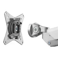 LogiLink BP0090 soporte para monitor 68,6 cm (27") Escritorio Plata