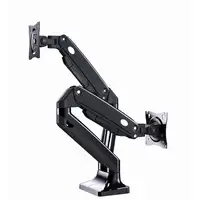 Gembird MA-DA2-03 soporte para monitor 88,9 cm (35") Escritorio Negro