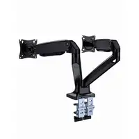 Gembird MA-DA2-03 soporte para monitor 88,9 cm (35") Escritorio Negro