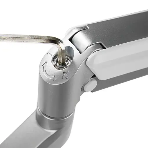 LogiLink BP0086 soporte para monitor 81,3 cm (32") Escritorio Plata