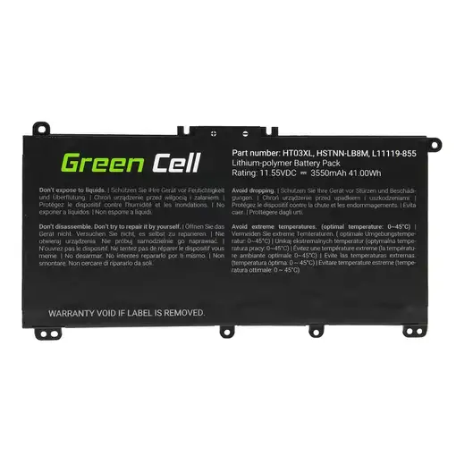 Green Cell HP163 refacción para laptop Batería
