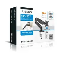 AISENS DT27TSR-043 soporte para monitor 81,3 cm (32") Escritorio Negro