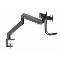 Gembird MA-DA3-03 soporte para monitor 68,6 cm (27") Escritorio Negro