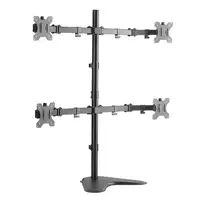 LogiLink BP0046 soporte para monitor 81,3 cm (32") Escritorio Acero inoxidable