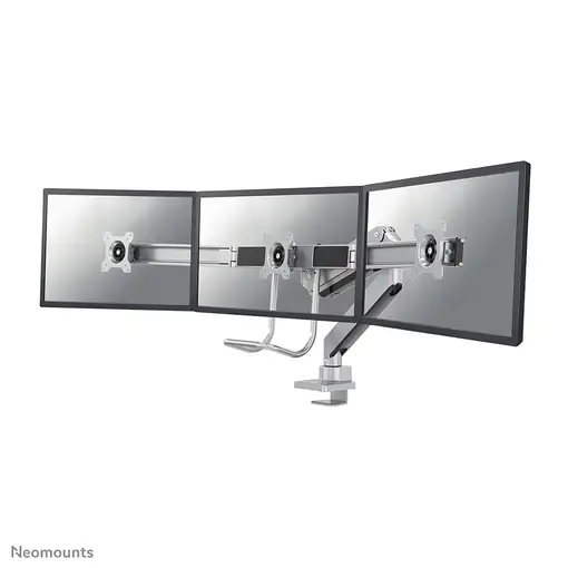 Neomounts NM-D775DX3SILVER Brazo de monitor 17-27" - resorte de gas - Topfix - Top