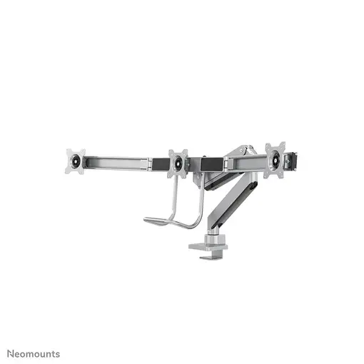 Neomounts NM-D775DX3SILVER Brazo de monitor 17-27" - resorte de gas - Topfix - Top