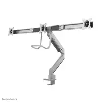 Neomounts NM-D775DX3SILVER Brazo de monitor 17-27" - resorte de gas - Topfix - Top