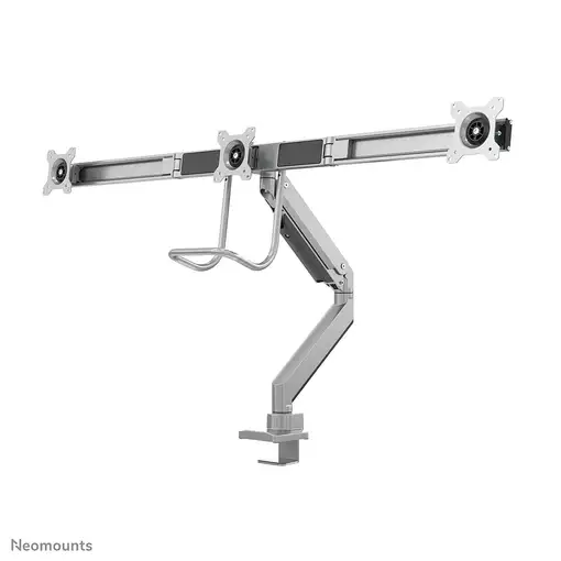 Neomounts NM-D775DX3SILVER Brazo de monitor 17-27" - resorte de gas - Topfix - Top