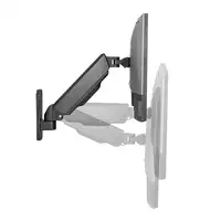 LogiLink BP0144 soporte para monitor 81,3 cm (32") Pared Negro