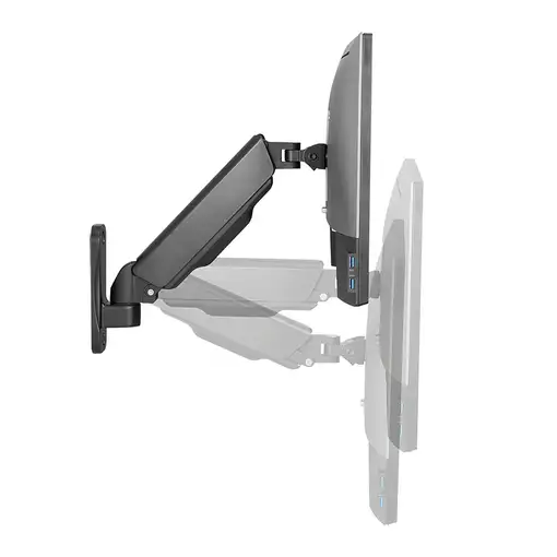 LogiLink BP0144 soporte para monitor 81,3 cm (32") Pared Negro