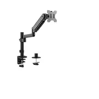 Gembird MA-DA1P-01 soporte para monitor 81,3 cm (32") Escritorio Negro