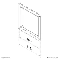 Neomounts FPMA-VESA100 Adaptador VESA 10-30"