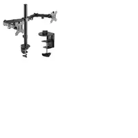 Maclean MC-884 soporte para monitor 81,3 cm (32") Escritorio Negro