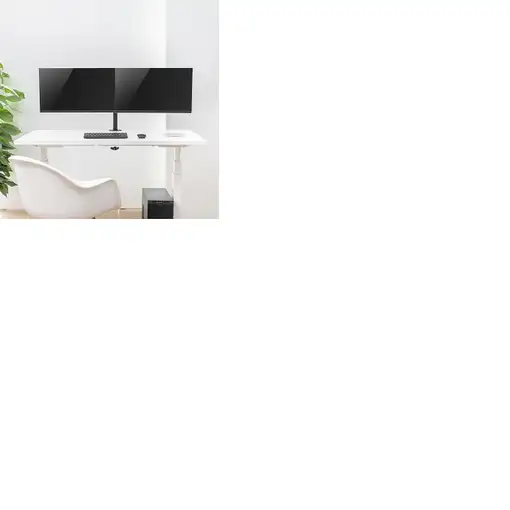 Maclean MC-884 soporte para monitor 81,3 cm (32") Escritorio Negro