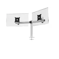 Durable 508623 soporte para monitor 68,6 cm (27") Escritorio Plata