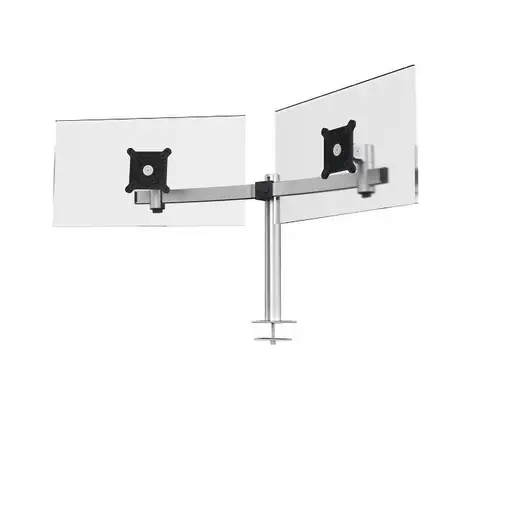 Durable 508623 soporte para monitor 68,6 cm (27") Escritorio Plata