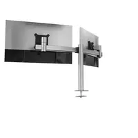 Durable 508623 soporte para monitor 68,6 cm (27") Escritorio Plata