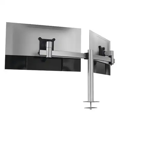 Durable 508623 soporte para monitor 68,6 cm (27") Escritorio Plata