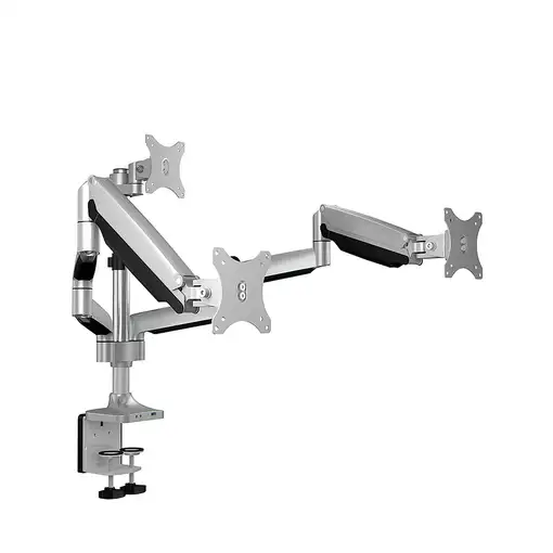 ICY BOX IB-MS505-TI 81,3 cm (32") Escritorio Negro, Plata