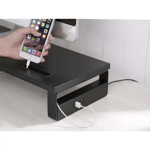 Equip 650881 Soporte de monitor de sobremesa con USB