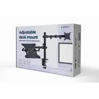 Gembird MA-DA-03 soporte para monitor 81,3 cm (32") Escritorio Negro