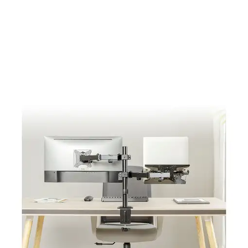 Gembird MA-DA-03 soporte para monitor 81,3 cm (32") Escritorio Negro