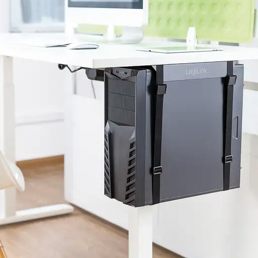 LogiLink EO0009 soporte de CPU Negro