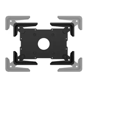 Hagor 8799 soporte para monitor 32,8 cm (12.9") Negro