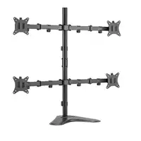 Equip Soporte de mesa articulado para monitor cuádruple de 17"-32