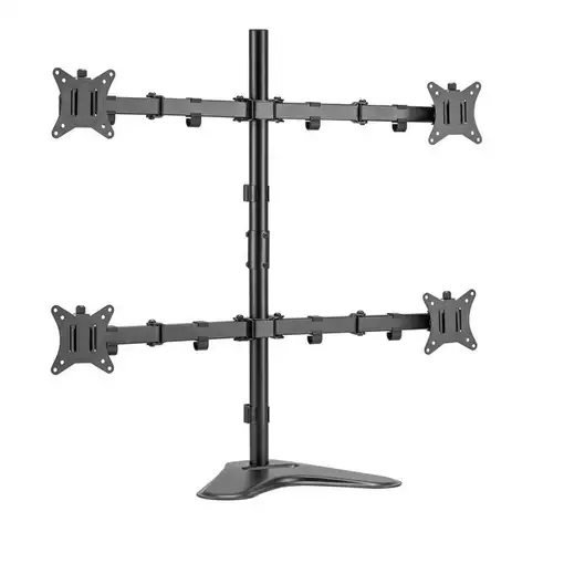 Equip Soporte de mesa articulado para monitor cuádruple de 17"-32