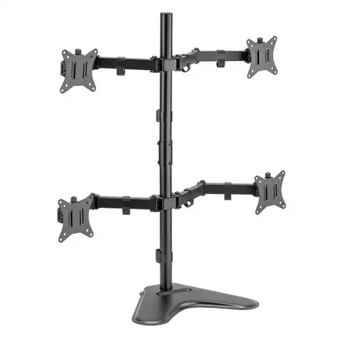 Equip Soporte de mesa articulado para monitor cuádruple de 17"-32