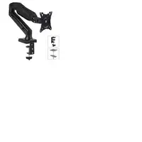 Maclean MC-860 soporte para monitor 68,6 cm (27") Escritorio Negro