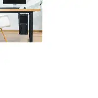 LogiLink EO0005 soporte de CPU Soporte de CPU para instalación en escritorio Negro