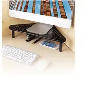 Gembird MS-TABLE-02 soporte para monitor Escritorio Negro