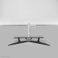 Neomounts DS75S-950WH2 Brazo de monitor 17-32" - resorte de gas - Topfix - Tope-a-